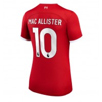 Echipament fotbal Liverpool Alexis Mac Allister #10 Tricou Acasa 2023-24 pentru femei maneca scurta